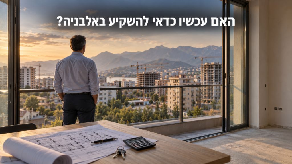 בחינת השקעה בנדל"ן באלבניה בתקופה של פיתוח ובנייה חדשה